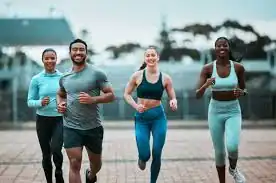 Achieving the Perfect Tone: How Often Should You Exercise for Results? 3 image of man and 3 women doing cardio exercise East Sussex to help tone and remove fat from the body.